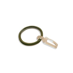 Gardinia Ring Chicago Titan mit Gleiteinlage, 10er-Set für Stilgarnituren.