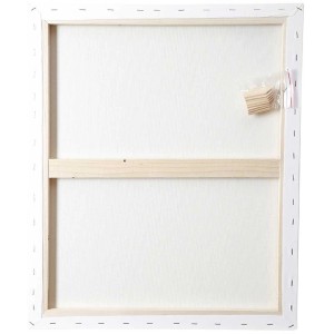Châssis Classic, 50x60 cm, avec toile blanche et clés de tension.
