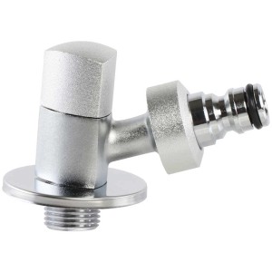 Robinet design Gartec Aquajet pour systèmes d'eau froide, laiton chromé.