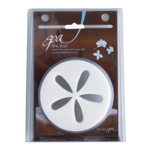 Planet Spa Disc pour le traitement de l'eau de piscine, réduit les dépôts.
