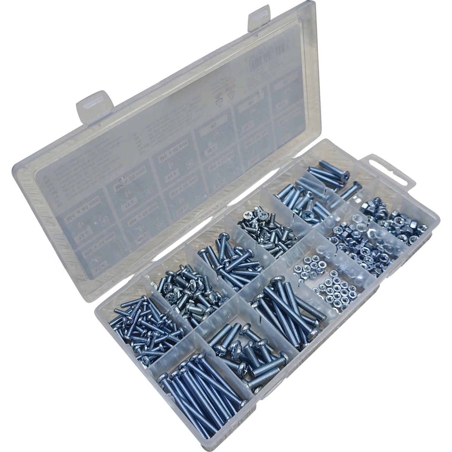 Produktbild von 25 Stück 1/2-13 X 9" Schlittenschrauben Mit Muttern – Feuerverzinkt, Grade A 307