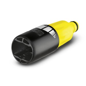 Adattatore Kärcher per collegamento tubo da giardino per K2-K7, giallo/nero.