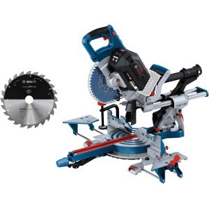 Scie à onglet sans fil Bosch Professional GCM 18V-216 DC avec lame de scie