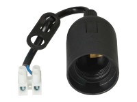 Baupendelfassung E27 Schwarz