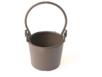 Mini-Gardening Giesskanne und Eimer Rost Höhe 5 cm