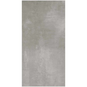 Carrelage de sol en grès cérame Denver gris mat, 30x60 cm, aspect béton pour intérieur et extérieur.