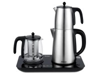 Trisa Wasserkocher-Set Tea Time Party Edelstahl 3-tlg.