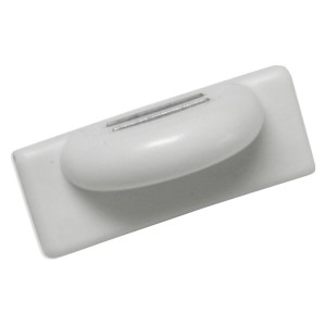Gardinia Supporto magnetico per tende, confezione da 2, supporti bianchi per fissare le tende.