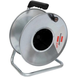 Brennenstuhl Kabeltrommel Garant SK 290 sans câble/insert, tôle d'acier galvanisée.