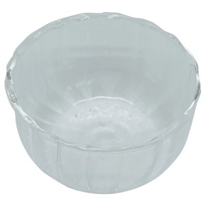 Photophore flottant en verre, Ø 6 cm, pour une ambiance romantique dans le jardin ou la piscine.
