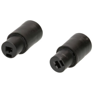 Giunti per altoparlanti Schwaiger, 2 pz, neri, per accessori audio.