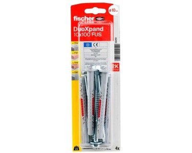 Fischer Cheville rallong e DuoXpand FUS K NV 10 mm