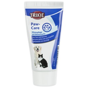 Trixie Crema per la cura delle zampe per cani e gatti, tubo da 50 ml.