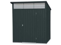 Duramax Metall-Gerätehaus 2 x 2 m Grau