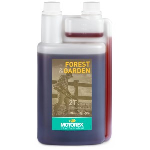 Motorex Forest & Garden Huile 2T 1L pour outils de jardin et forestiers.