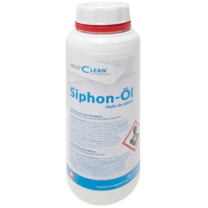 RestClean Olio per sifoni 500ml: Previene la secchezza e gli odori negli scarichi.