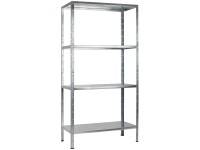 Steck-Grundregal verzinkt (HxBxT) 200 x 100 x 50 cm