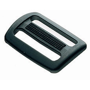 Tendeur plat noir, lot de 4 pour sangles de 25 mm.