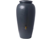 4rain Regenwassertank Amphora Kunststoff Graphit 220 l / Ø 59 cm