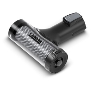 Strumento di pulizia filtro Kärcher nero per accessori aspirapolvere, per una facile pulizia del filtro.