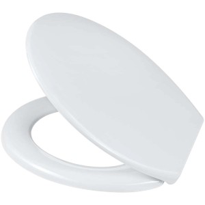 Abattant WC Diaqua Derval blanc avec fermeture ralentie.