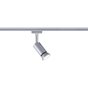 Paulmann URail Spot Pure I, chrome mat, pour systèmes de rails. Spot orientable.