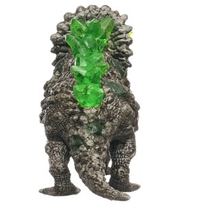 Schleich Eldrador Steintriceratops avec cristaux verts sur le dos, figurine.