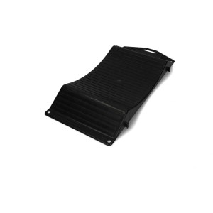 Protezione per pneumatici nera in set da 2 per rimorchi auto, caravan e camper.