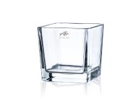 Sandra Rich Glasvase Cube (HxBxT) 10 x 10 x 10 cm