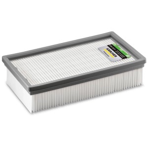 Filtre plat Kärcher, filtre en papier pour aspirateur NT, classe de poussière M, filtre de remplacement.