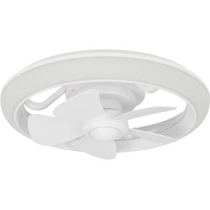 Ventilatore da soffitto LED Eglo Fernandina bianco, Ø 39,8 cm.