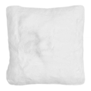 Coussin Coste blanc et doux en polyester, 40x40 cm, pour des moments chaleureux.