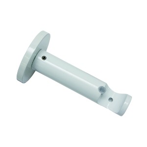 Supporto aperto Gardinia Chicago, bianco, 8 cm per set di bastoni per tende.