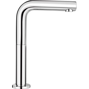 Miscelatore lavabo cromato baliv WT-160 dal design moderno con bocca alta per un maggiore comfort.