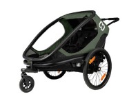 Hamax Fahrradanhänger Outback One Grün-Schwarz