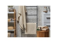 Beliani Handtuch-Set Atai Baumwolle Beige 4-tlg.