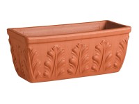 Deroma Fioriera Roma Terracotta Rosso (HxLxP) 17,2 x 43 x 19 cm
