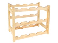 Weinregal neutral 12 Flaschen FSC® 540 x 420 x 260 mm