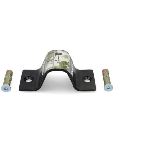 Master Lock Verankerungsplatte mit Öse und Schrauben zur sicheren Befestigung, Stahl 50x50 mm.
