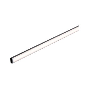 Profilo Paulmann Base 2 m con diffusore bianco, anodizzato, per strisce LED.