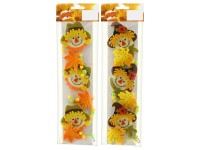 Girlande mit Vogelscheuchen aus Filz Bunt Länge 120 cm