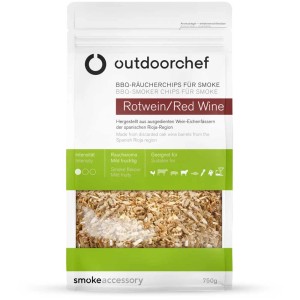 Trucioli affumicati al vino rosso Outdoorchef, 750g, da botti di Rioja per grill & BBQ.