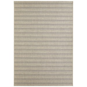 Tappeto da esterno beige Andiamo Houston con motivo a righe, 160x230 cm.