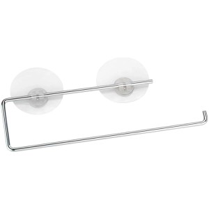 Wenko Static-Loc® support rouleau cuisine, chrome, 8,5 x 30 cm.