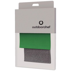 Outdoorchef Reinigungstücher-Set, 2-teilig, für Grill & Kaltrauchgenerator.