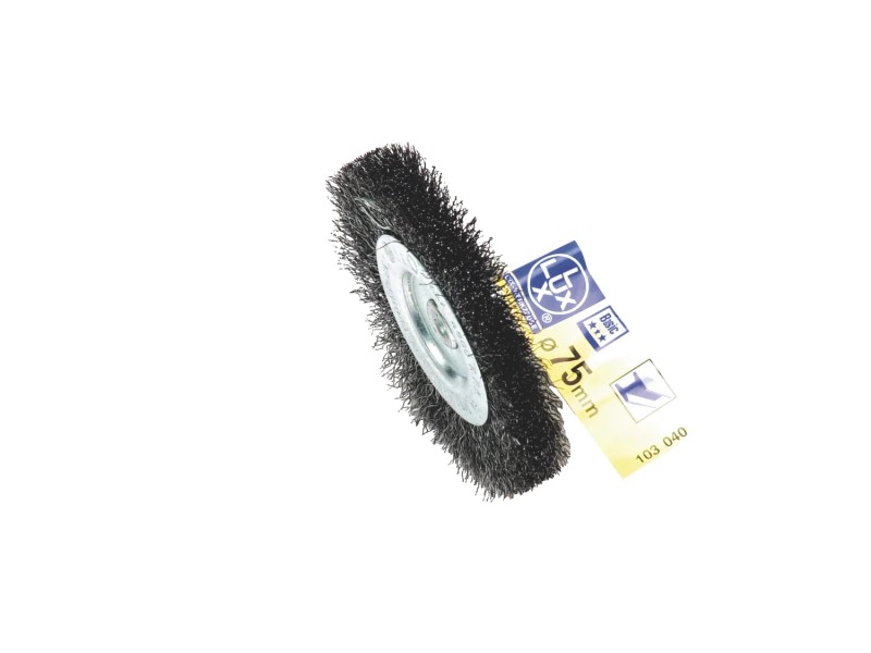 BRILLIANT TOOLS BT103102 Scheibenbürste 115 Mm – Robuste Drahtbürste Für Winkelschleifer, Langlebig Und Flexibel