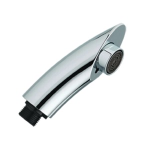 Arwa Bocca di erogazione estraibile Surf cromata per rubinetto cucina.