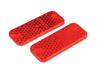 Unitec Heckreflektor Eckig 2 Stück Rot