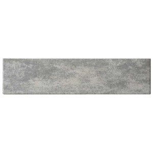Piastrella per terrazza Rayon Grigio-Alpino, 80x20 cm, lastra in cemento per terrazze e vialetti.