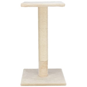 Arbre à chat beige Trixie Baena avec tronc en jute et surface de couchage, hauteur 69 cm.